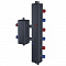 Гирдравлический разделитель вертикальный RISPA 3 выхода (70 кВт)