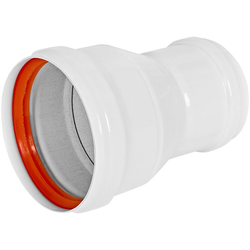 STOUT Адаптер конденсационный переход с D60 на D80 (м-м)
