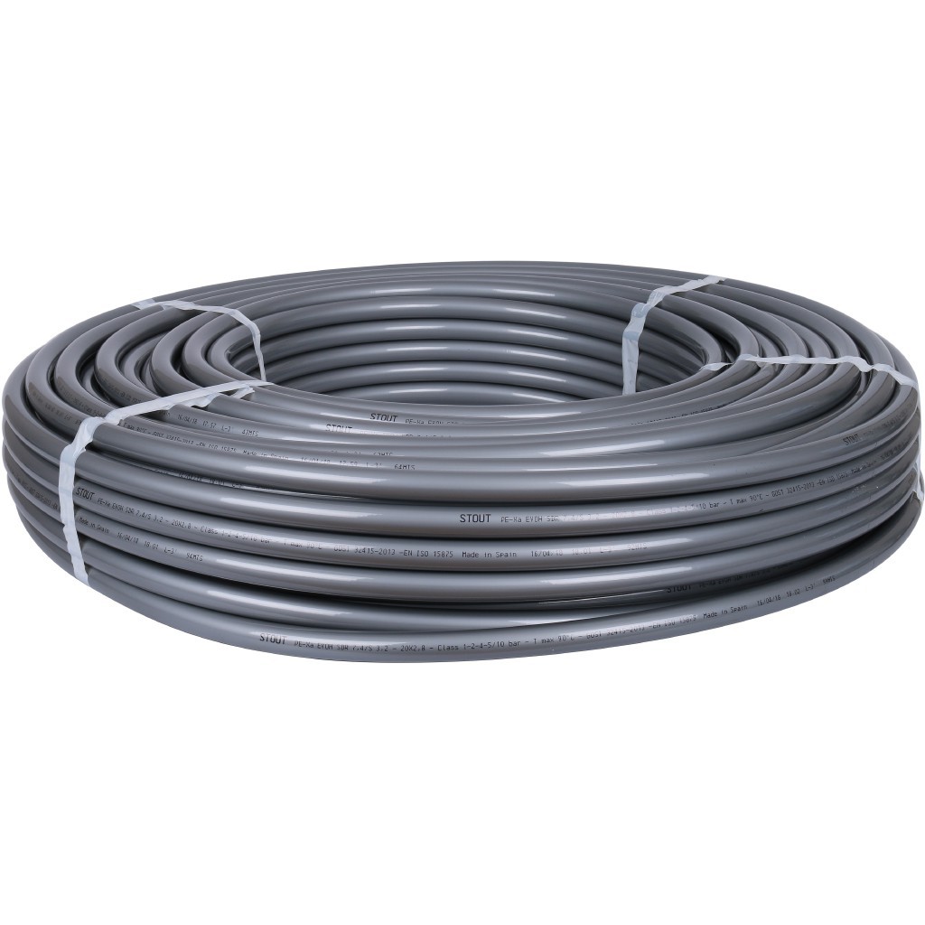 STOUT Труба из сшитого полиэтилена PEX-А-EVOH 20x2,8 (бухта 100 метров)