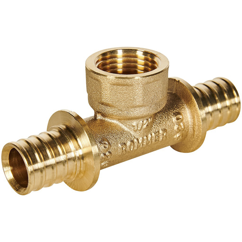 ROMMER Тройник ВР аксиальный 20x1/2" с внутренней резьбой