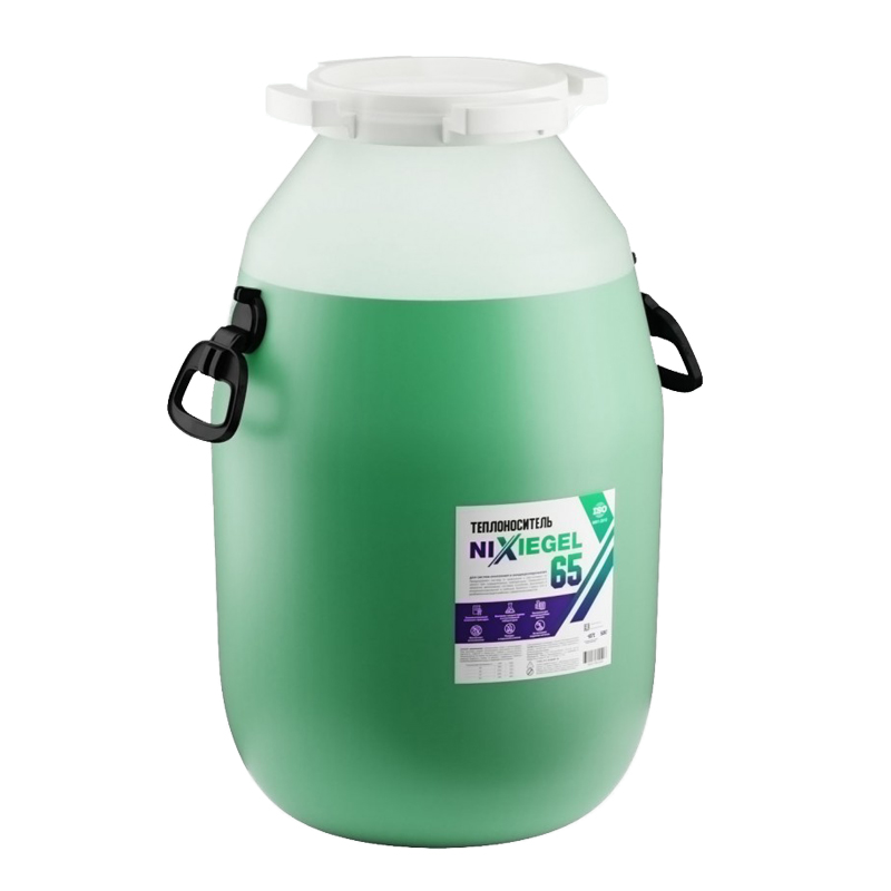 Теплоноситель NIXIEGEL -65С 50 кг на основе этиленгликоля