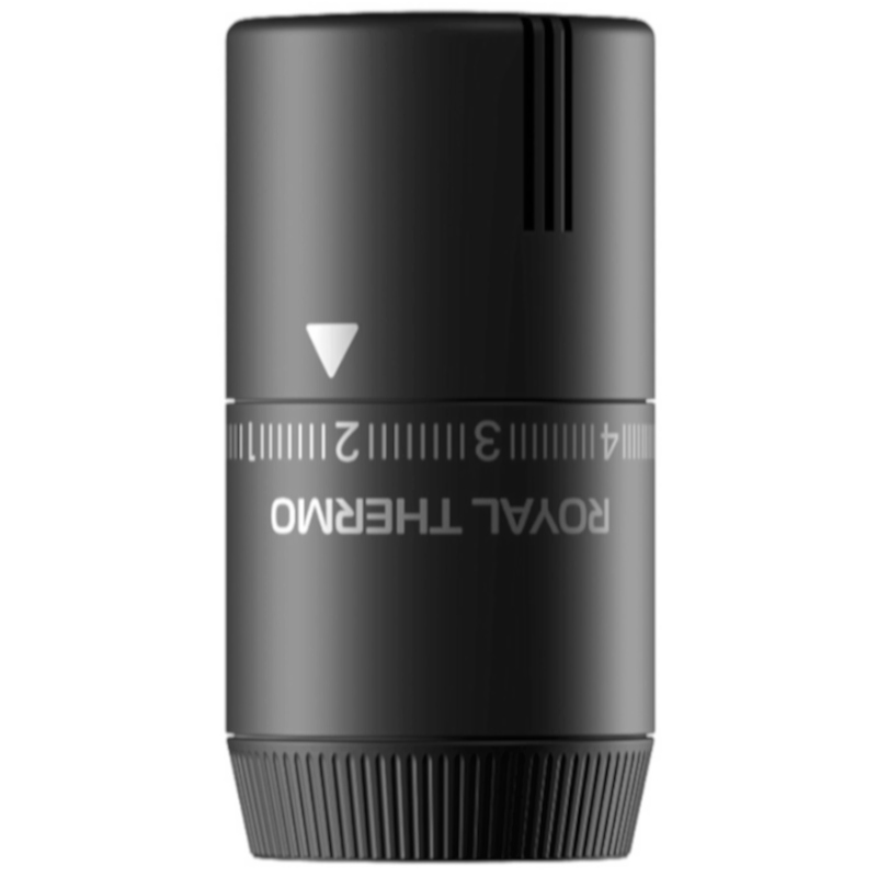 Royal Thermo Design Термоголовка жидкостная M30*1.5 (черная)
