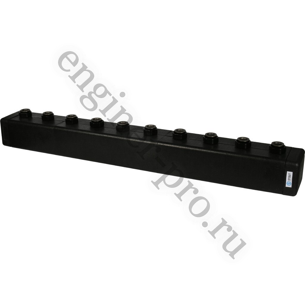 SDG-0016-004005 Стальной распр. коллектор 5 контуров. В теплоизоляции DN 25