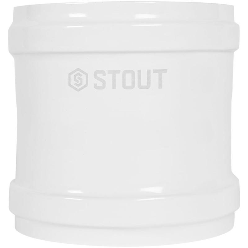 STOUT Адаптер соединительный D100 мм (м-м, втулка)