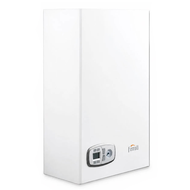 Настенный газовый котел Ferroli Vitatech D F24 (двухконтурный, закрытая)