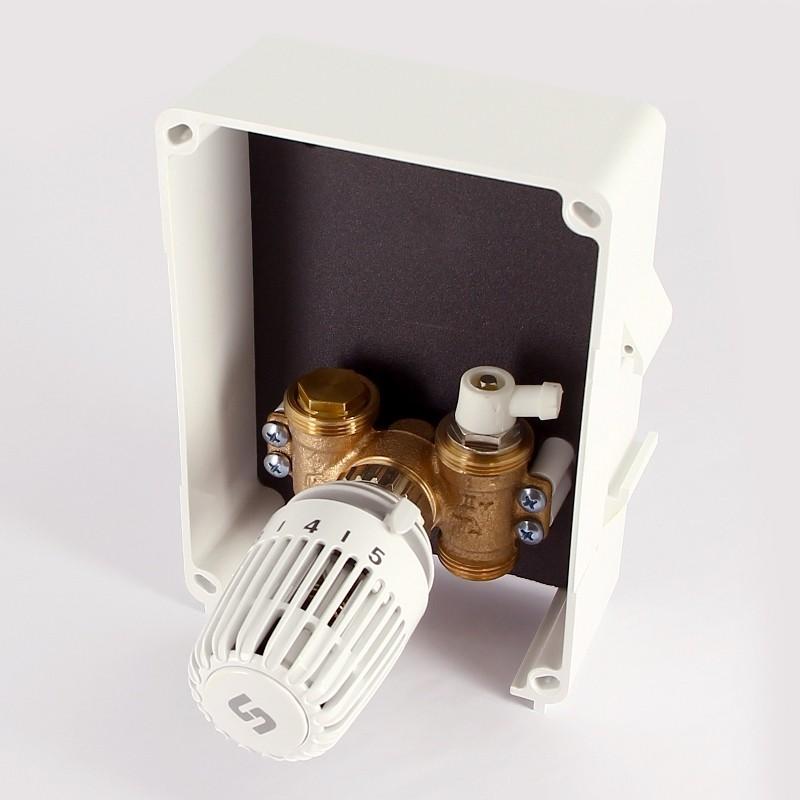 Терморегулирующий узел UNI-FITT HeatBox В Н 3/4"