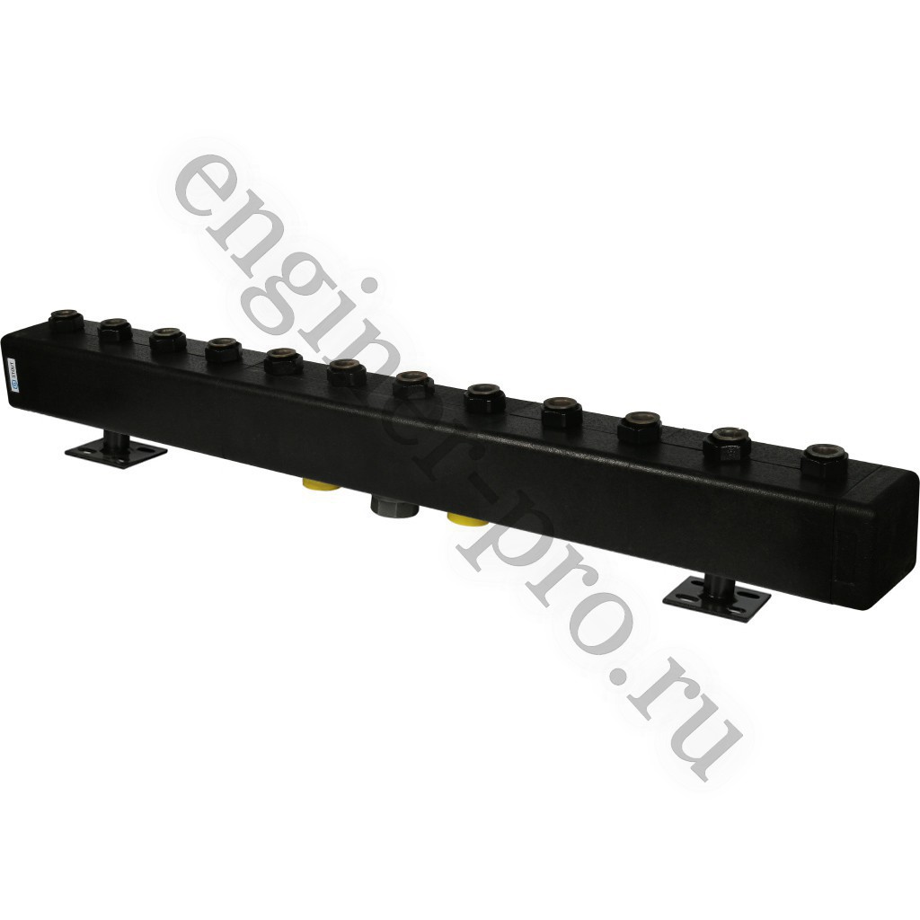 SDG-0016-005005 Стальной распр. коллектор 6 контуров. В теплоизоляции DN 32