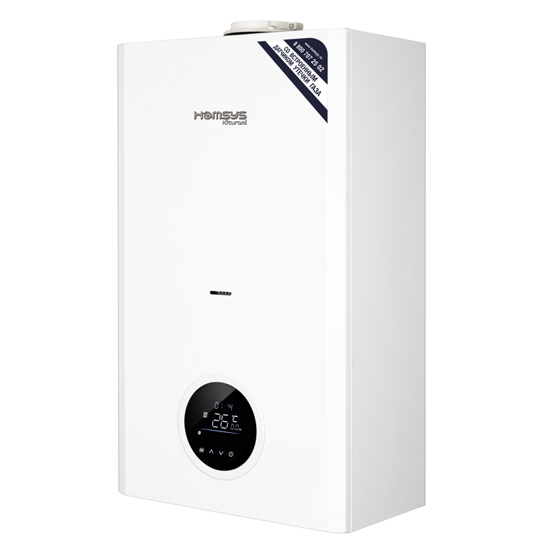 Настенный газовый котел KITURAMI World Alpha E 13, двухконтурный с закрытой камерой