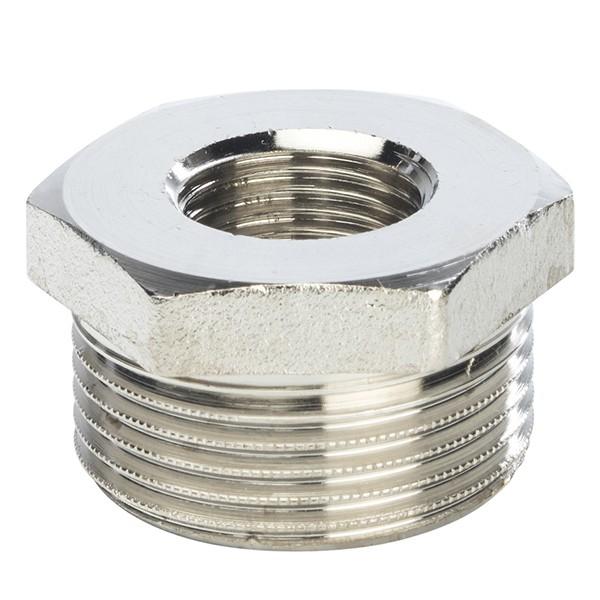 SFT-0029-000112 STOUT Футорка никелированная 1"X1/2