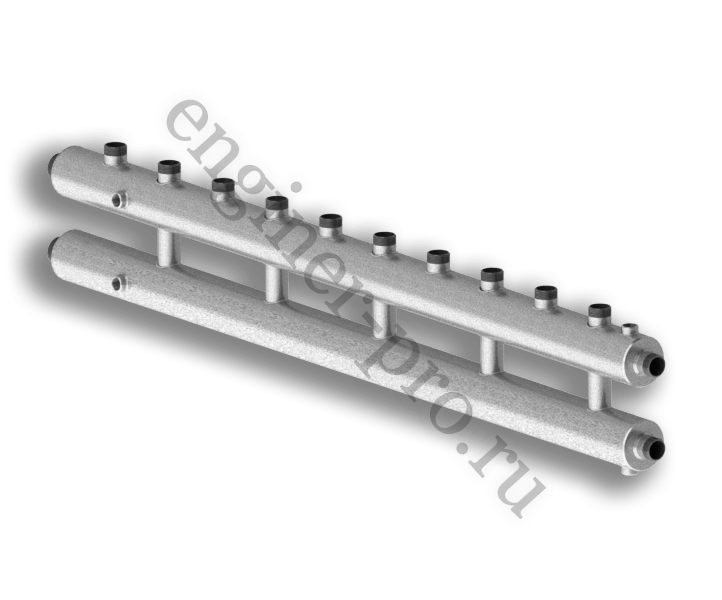 Гидравлический коллектор СЕВЕР-R-КМ6 (Aisi) (сталь нержавеющая)