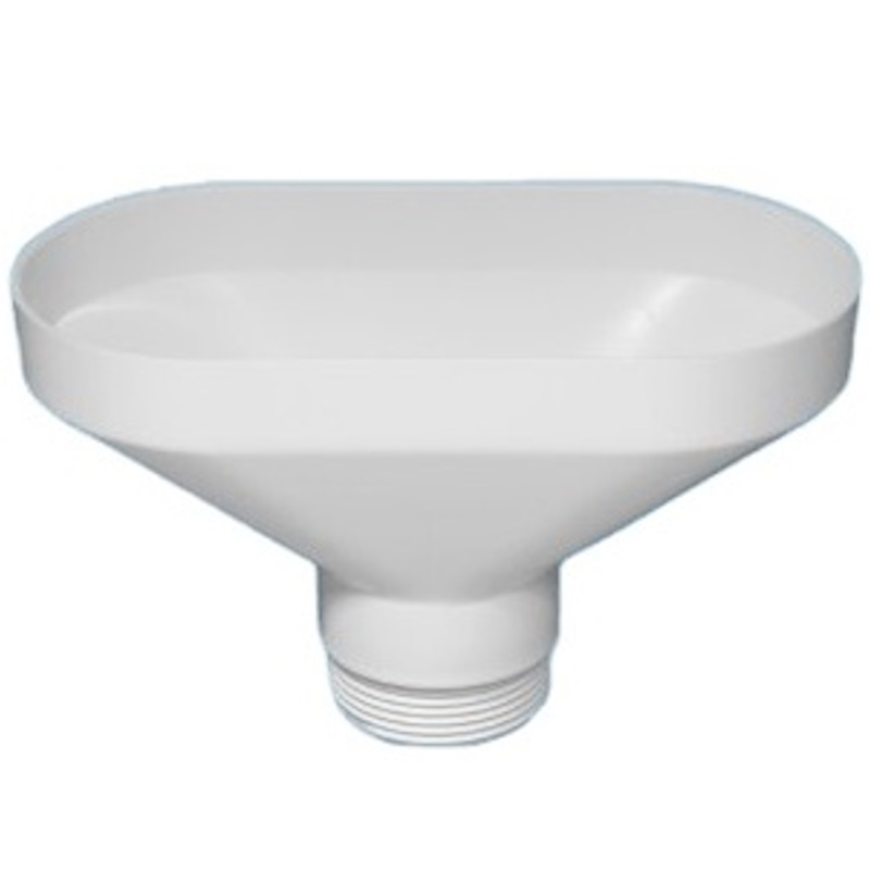 TIM Приемная воронка овальная, выход 1 1/2"