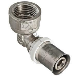 VALTEC Пресс угольник ВР 1/2"х16 для металлопластиковых труб
