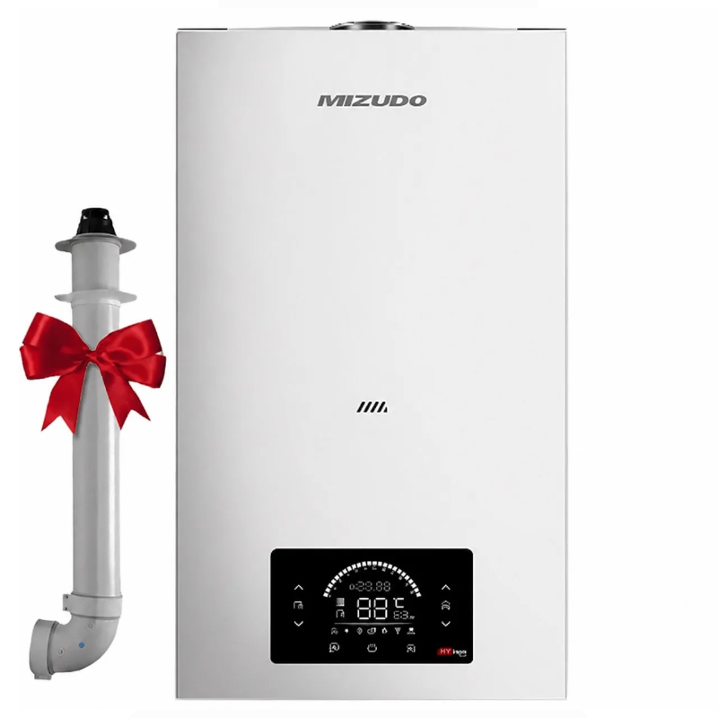 Котел газовый Mizudo STYLE LUX M17 Т, двухконтурный (с WiFi и с шиной OpenTherm)