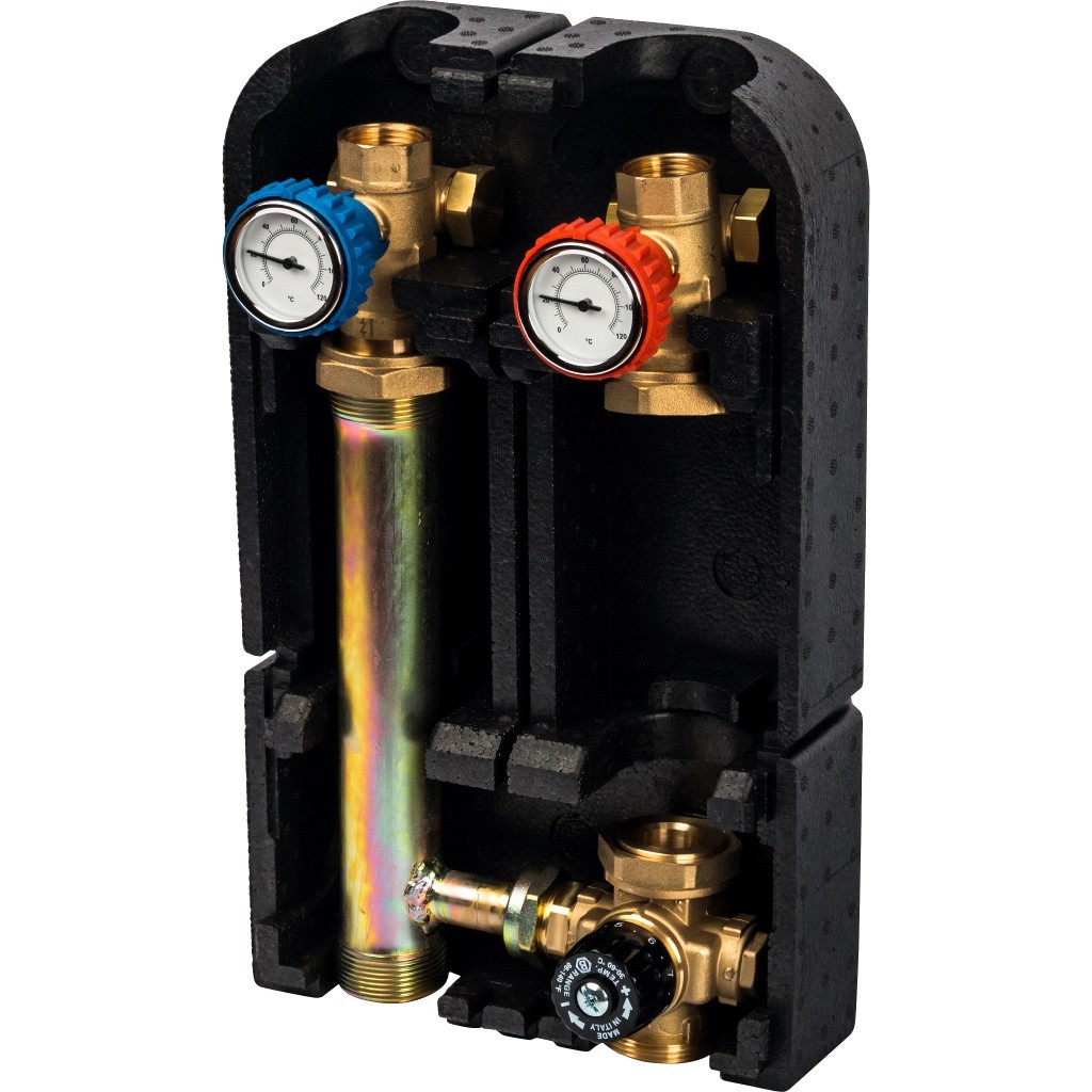 STOUT Насосная группа со смесителем 1" без насоса