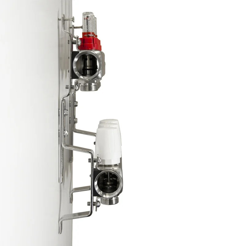 Коллекторная группа из нерж. стали с расходомерами 3 выхода