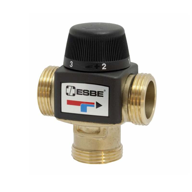 Клапан трехходовой ESBE VTA 372, 1" НР 20-55°С (Kvs 3,4)