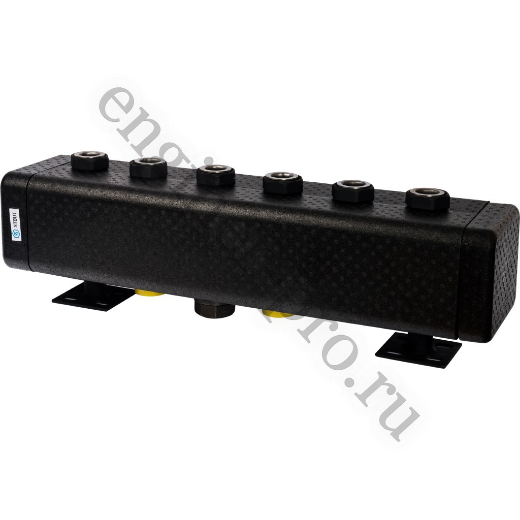 SDG-0016-005003 Стальной распр. коллектор 3 контура. В теплоизоляции DN 32