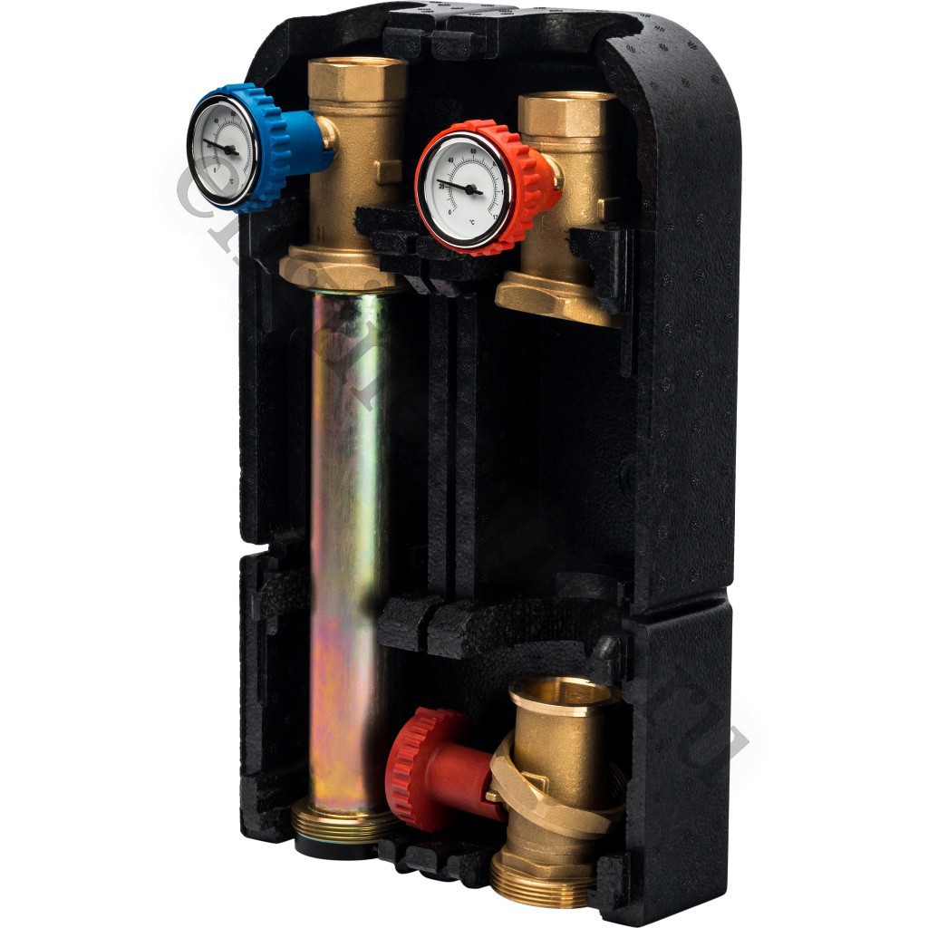 STOUT Насосная группа с прямым контуром 1 1/4" без насоса DN 32