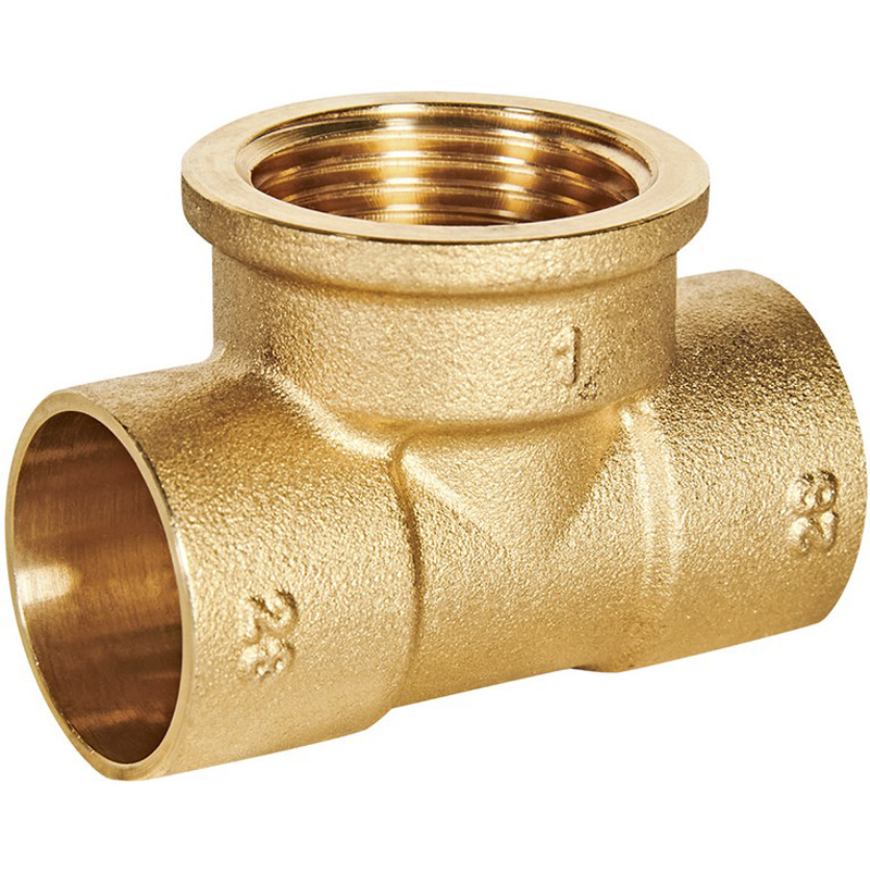 JINTIAN Тройник В-пайка 28х1" ВР