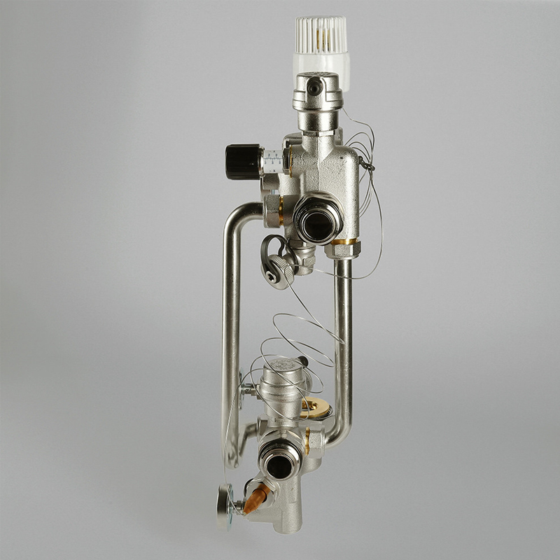 Смесительный узел для теплого VALTEC COMBI c насосом ROMMER ERTI 25/60*