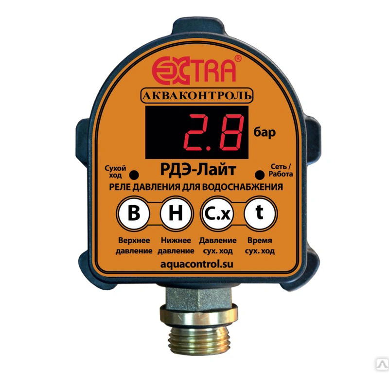 Реле давления электронное EXTRA РДЭ-Лайт