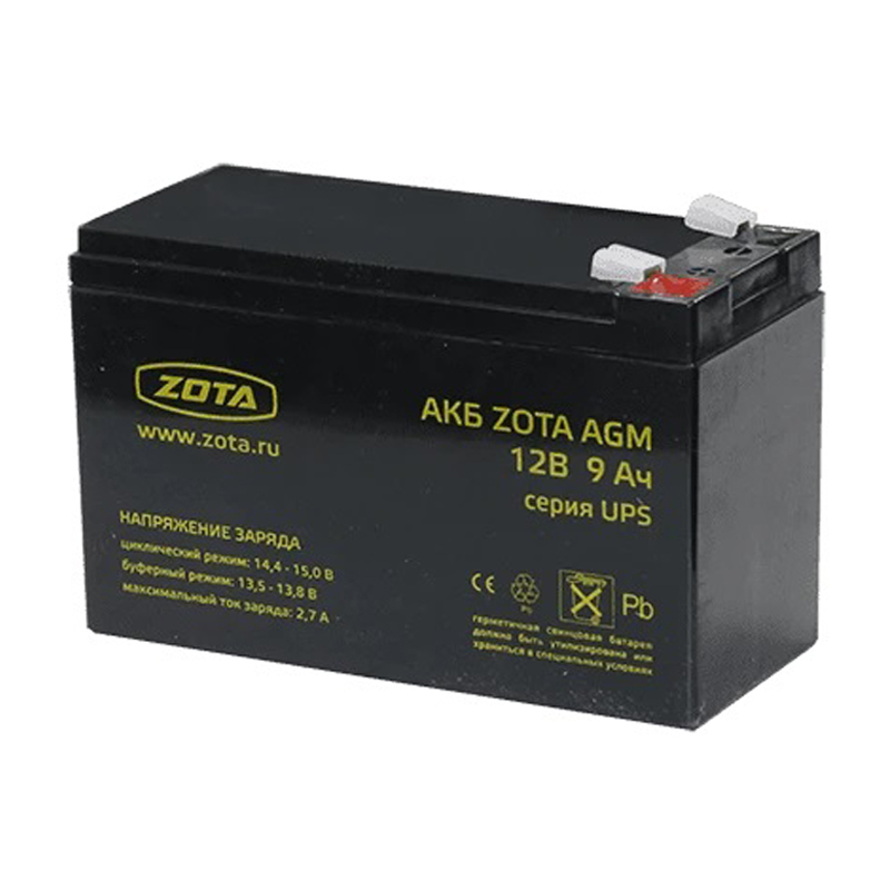 ZOTA Аккумуляторная батарея AGM 9-12