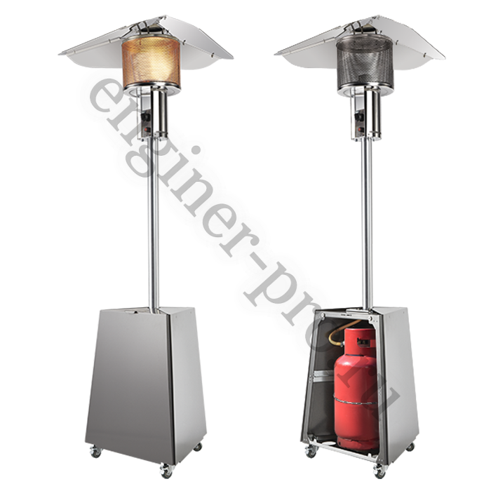 Обогреватель инфракрасный газовый Ballu Vela BOGH-16