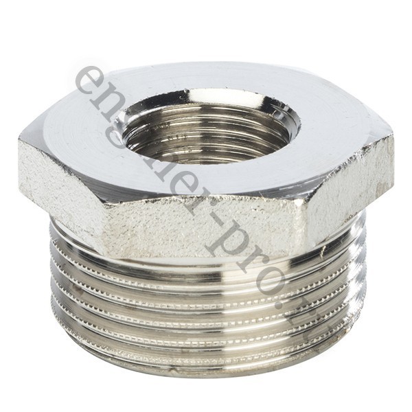 SFT-0029-000112 STOUT Футорка никелированная 1"X1/2