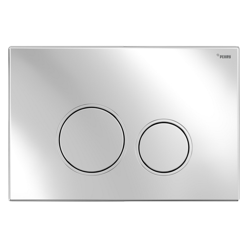 Кнопка смыва РЕХАУ NOVA ORB 001 пластик, хром, глянцевый
