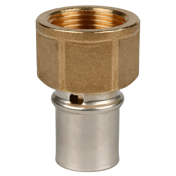 STOUT Пресс муфта ВР 20х3/4" для металлопластиковых труб