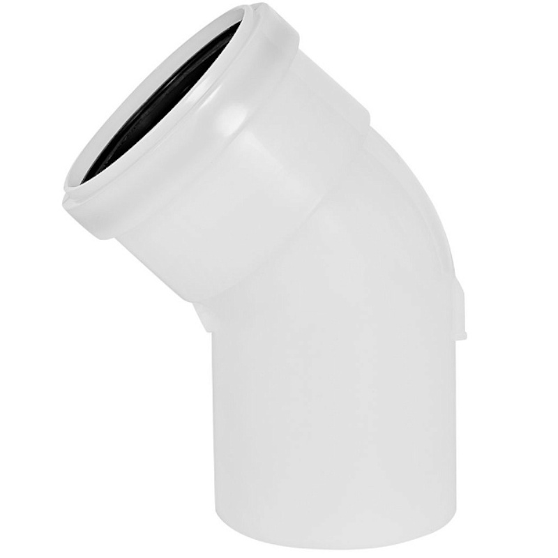 STOUT Отвод конденсационный D80 (п-м) 45°
