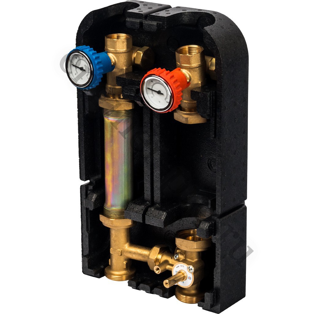 STOUT Насосная группа со смесителем 1" без насоса