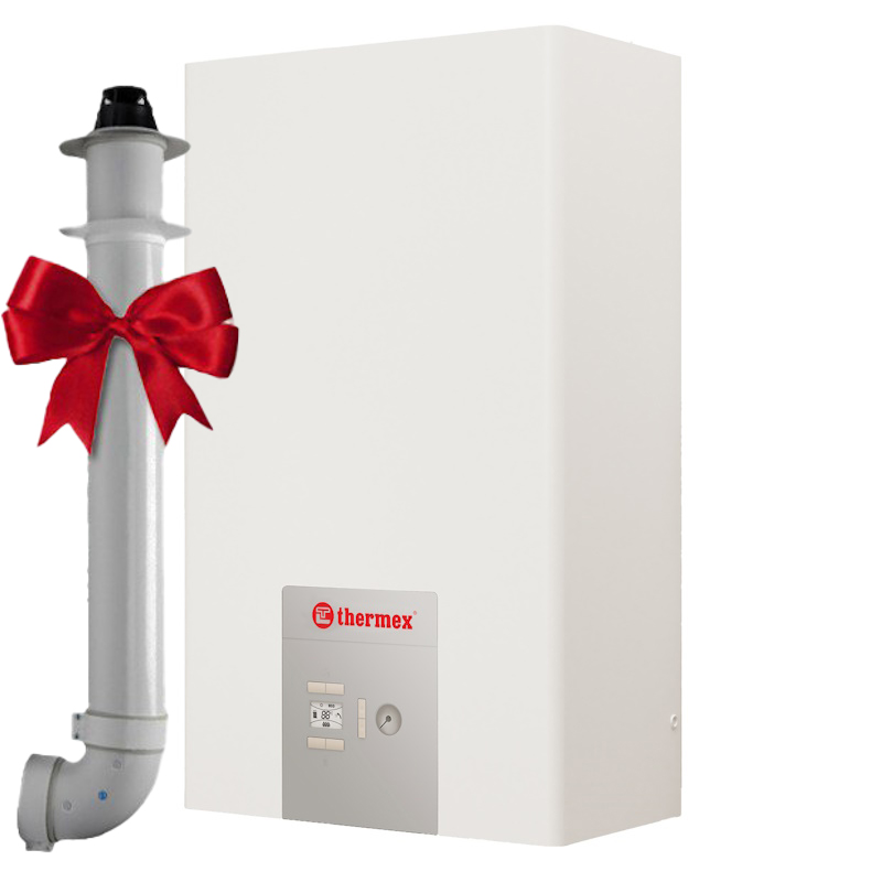 Котел газовый Thermex EuroElite F10 (двухконтурный, закрытая камера)