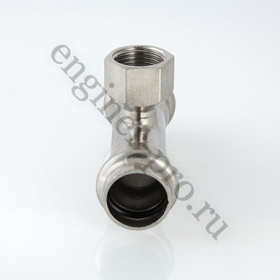 VALTEC Пресс-тройник из нерж. стали 15 мм х 1/2" ВР VTi.932.I.150415