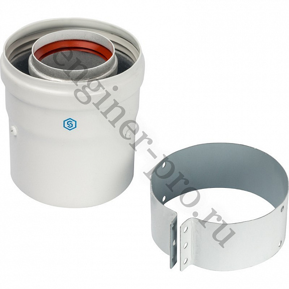 Вертикальный адаптер для котла STOUT D 60/100 (совместимый с Vaillant, Protherm) Вертикальный адаптер для котла STOUT D 60/100 (совместимый с Vaillant, Protherm)
