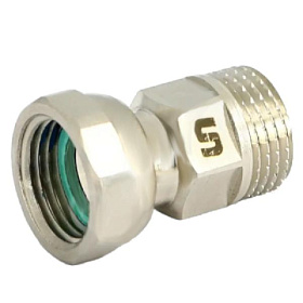 Uni-Fitt Соединение с накидной гайкой НВ 1/2" c обратным клапаном