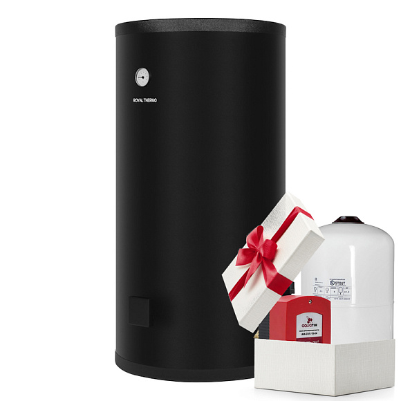 Бойлер напольный Royal Thermo Standart SF 200 Grafit (с ТЭНом, электроный анод) 