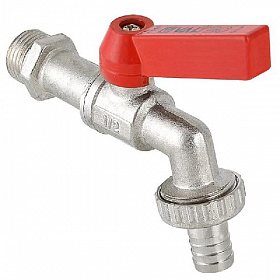 Кран шаровый водоразборный Valtec 1/2" НР Кран шаровый водоразборный Valtec 1/2" НР