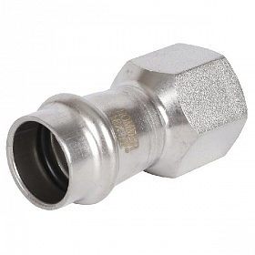 ROMMER Пресс муфта из нерж. стали 18х1/2 ВР