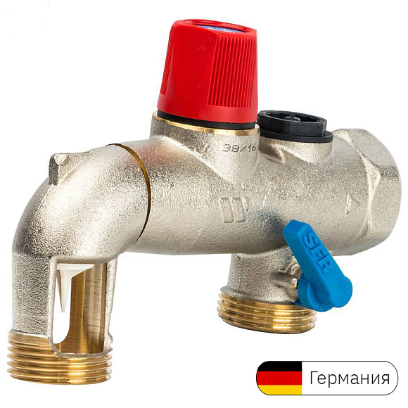 WATTS Группа безопасности для бойлера 1"-7bar (вращаемый сброс с разрывом струи), ГЕРМАНИЯ