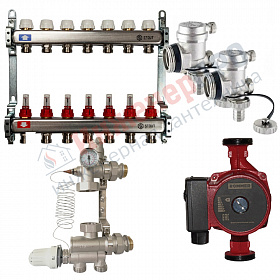 STOUT Комплект водяного теплого пола до 105 м2