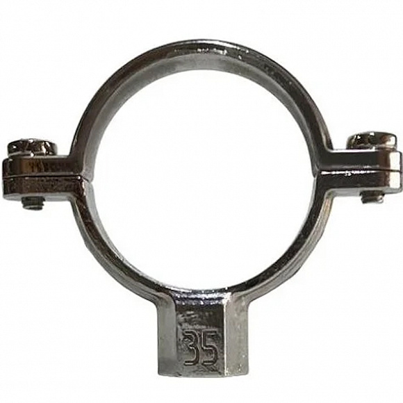 Хомут для фиксации НЕРЖ трубы D35
