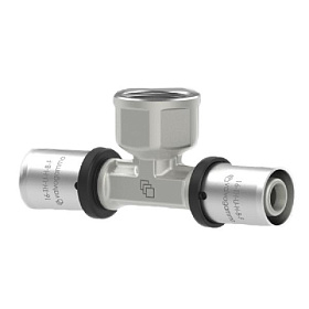 ПРЕСС Тройник 20х1/2"х20 ВР Valvogamma