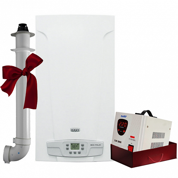 Настенный газовый котел Baxi ECO Four 24 F