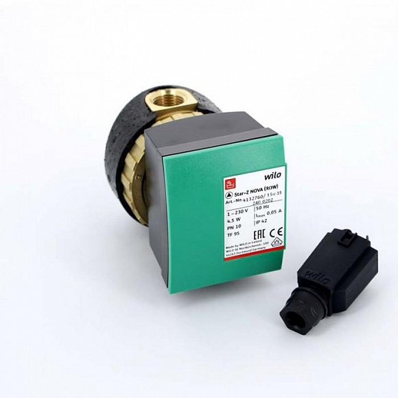 Насос циркуляционный для ГВС Wilo Star-Z 15 NOVA