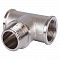 SFT-0065-343434 STOUT Тройник ВНВ никелированный 3/4"x3/4"x3/4"