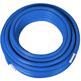 РОС Труба из сшитый полиэтилен PEX-А-EVOH 25x3,5, бухта 100 метров (синяя)