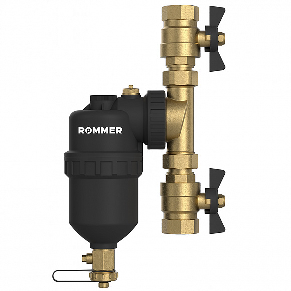 ROMMER Магнитный сепаратор шлама поворотный 1"