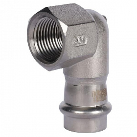 ROMMER Пресс угольник из нерж. стали 18х1/2 ВР