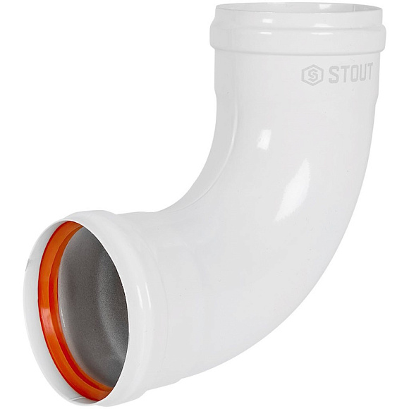 STOUT Отвод D80 90° (м-м) сварной